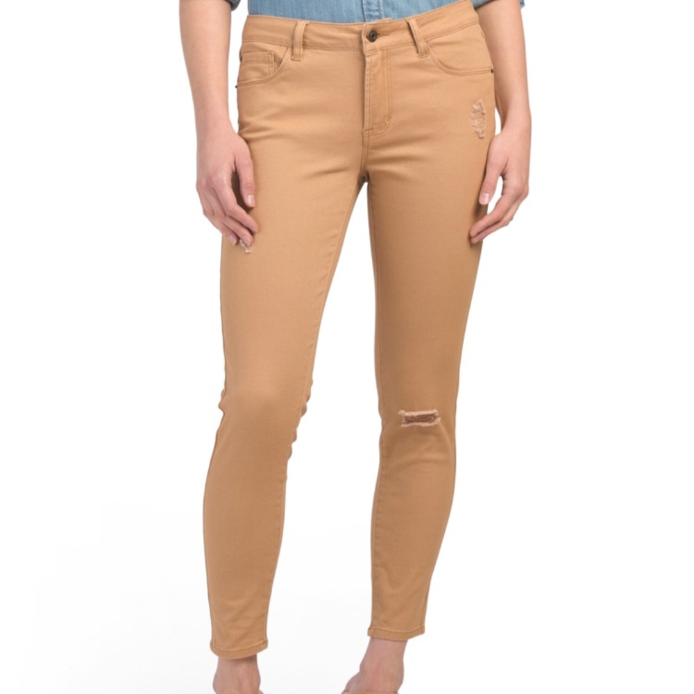 KENSIE Crop Skinny Jeans